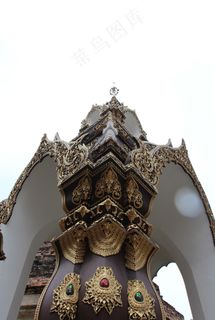 清迈寺庙图片