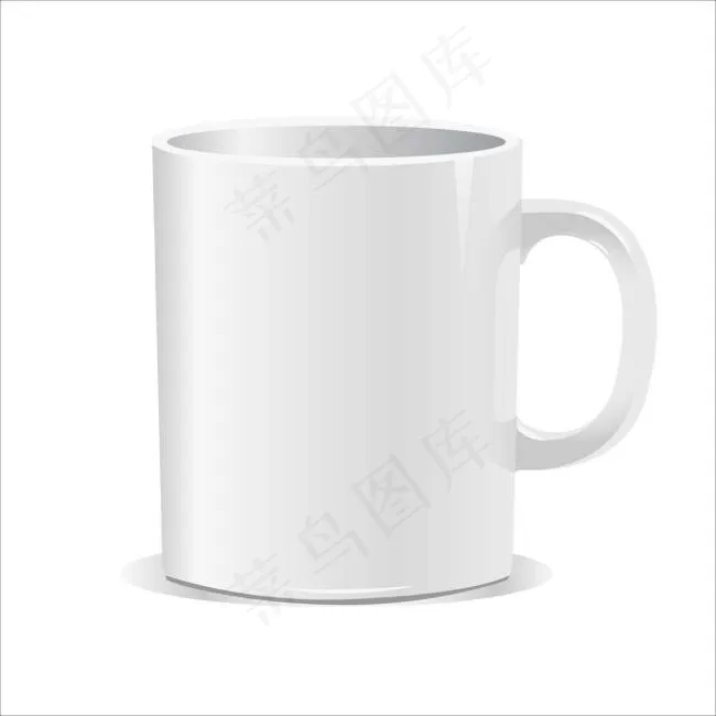 水杯矢量素材ai矢量模版下载
