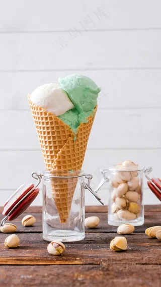 雪糕高清摄影图片