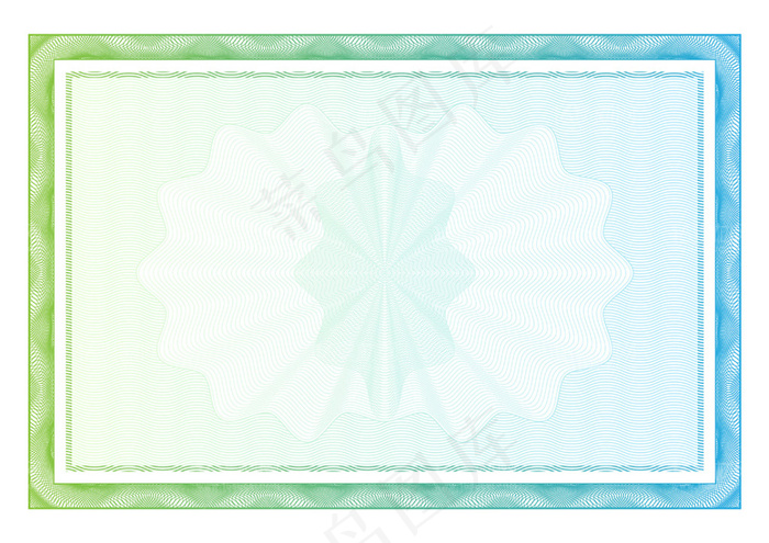 精美欧式花纹花边证书矢量素材eps,ai矢量模版下载