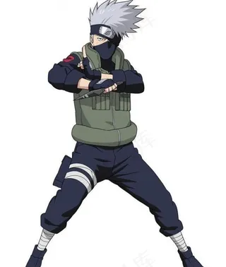 卡卡西全身矢量图图片