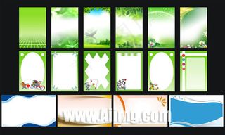 各种展板底纹背景矢量素材