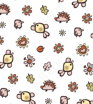 童装循环图案图片