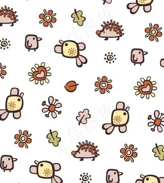 童装循环图案图片