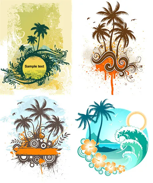 海边椰树