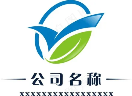 时尚大气简洁叶子Y字母logo设计