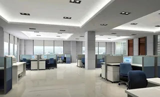 办公室效果图图片