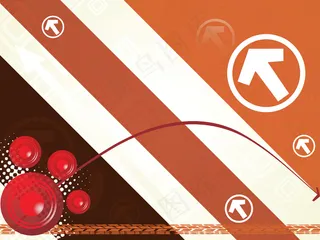 许多箭现代背景