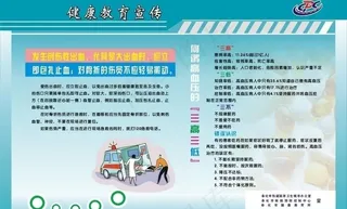 健康教育宣传版面图片