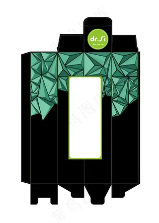 飛機盒型開窗長條幾何圖形風格201...