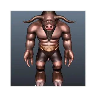 游戏人物3d模型