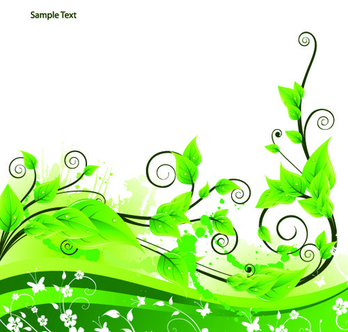 绿色植物矢量素材
