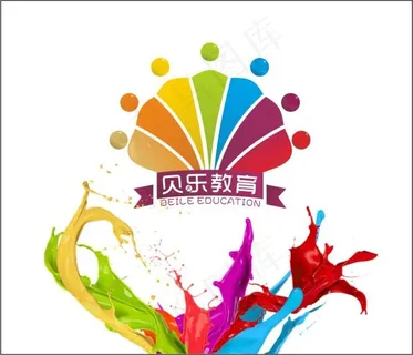 贝乐少儿教育创意LOGO