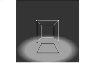 三维线条方块网页特效