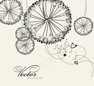 线条欧式古典花纹花边底纹图片