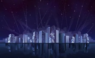 城市建筑 城市夜景图片