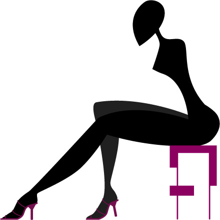 抽象女性矢量