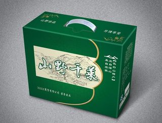 山野菜包装图片