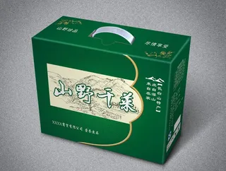 山野菜包装图片