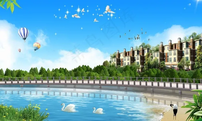 自然风景图片(3500X2300(DPI:300))psd模版下载