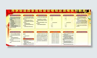 综合治理管理制度图片