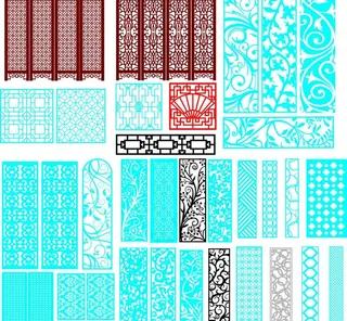 镂空雕花 家装 移门图片