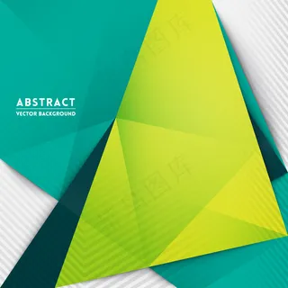 绿色背景矢量图