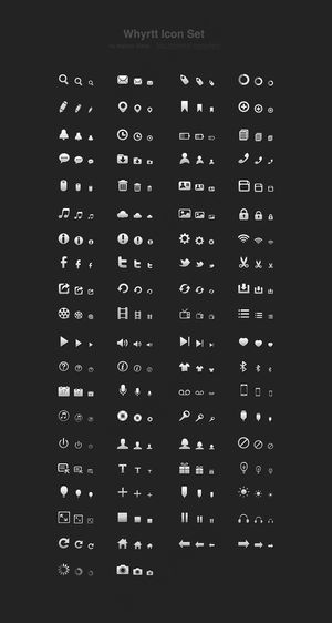 质感小图标PSD分层素材