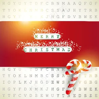 2013年圣诞节快乐矢量素材