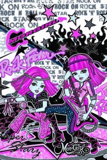 卡通弹唱女孩图片