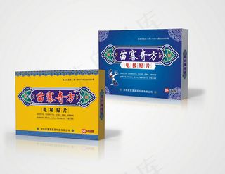 电极贴片展开图