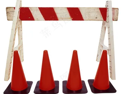 路障图片