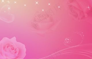 玫瑰 粉色浪漫背景图片