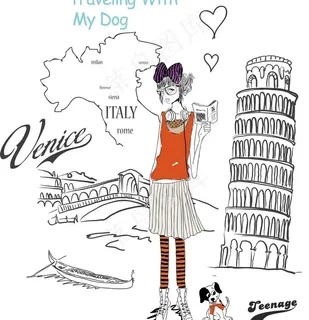 手绘服装设计图片