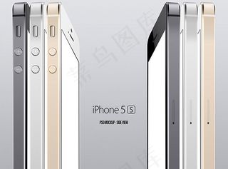 iPhone5S侧视图模型