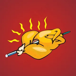 矢量鸡腿卡通可爱型