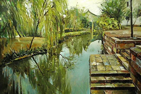 油画风景图片 油画风景图片