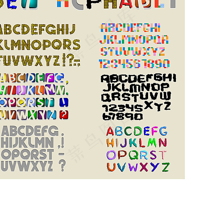 矢量字体设计eps,ai矢量模版下载