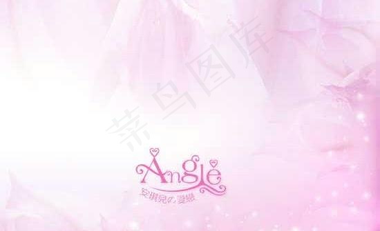 “安琪儿爱恋”婚纱照背景PSD素材