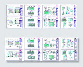 十六层图cad图纸