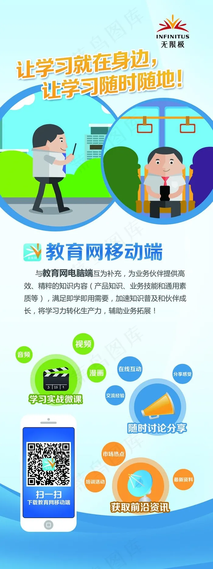 无限极展架一(1701X4535(DPI:72))psd模版下载