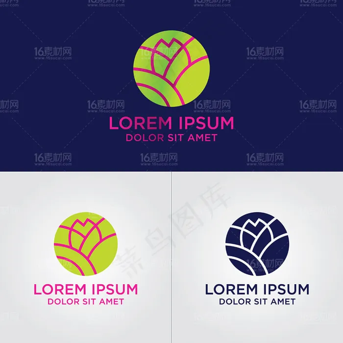 精美企业LOGO设计矢量素材eps,ai矢量模版下载