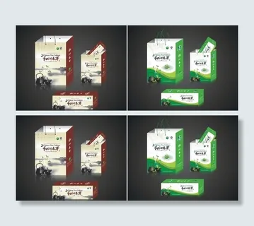 和沁春芽手提袋 盒子图片