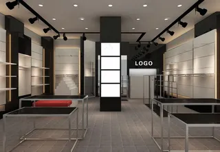 男装专卖店效果图图片