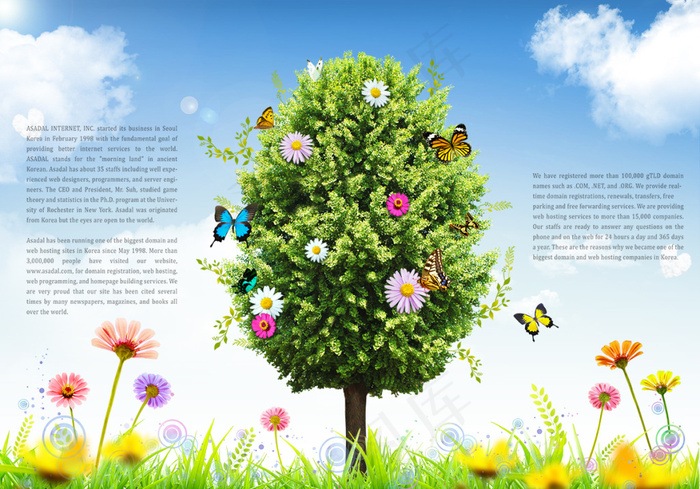 春天风景主题素材