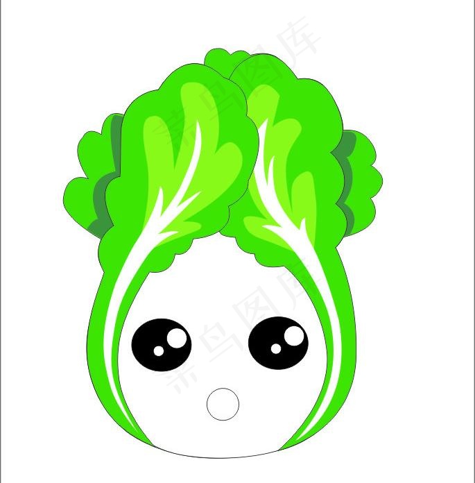 创意白菜图片cdr矢量模版下载