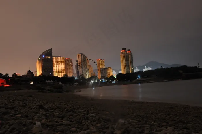 海边城市大连美景图片