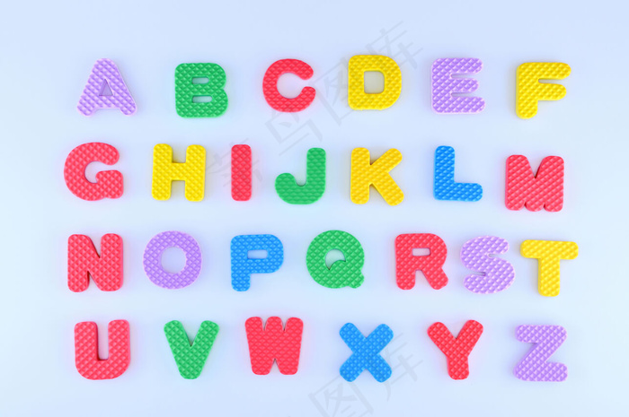 卡通泡沫字母字体