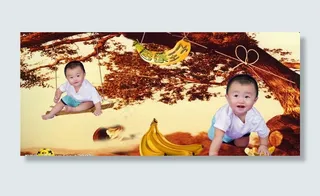 香蕉王子儿童模板7图片