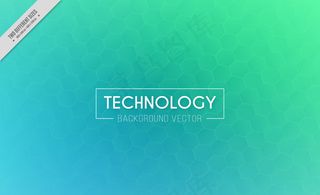 绿色蓝色科技背景